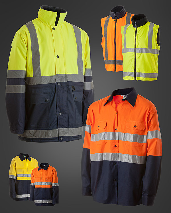 safety work clothing photography